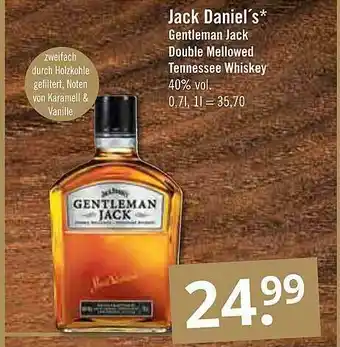 GetränkePartner Jack Daniel's Gentleman Jack Double Mellowed Tennessee Whiskey Angebot