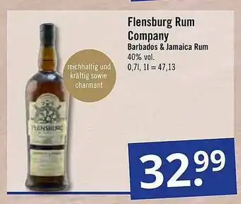 GetränkePartner Flensburg Rum Company Angebot