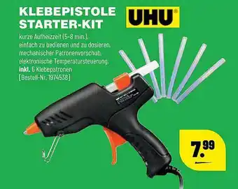 Leitermann Baumarkt Klebebistole Starter-kit Angebot