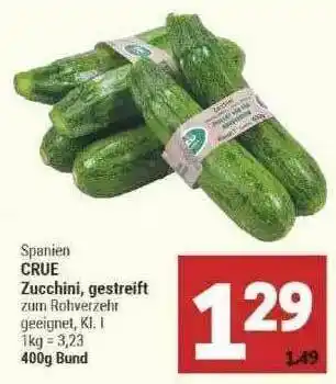 Marktkauf Crue Zucchini, Gestreift Angebot