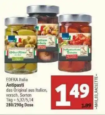 Marktkauf Edeka Italia Antipasti Angebot