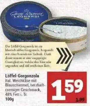 Marktkauf Löffel-gorgonzola Angebot