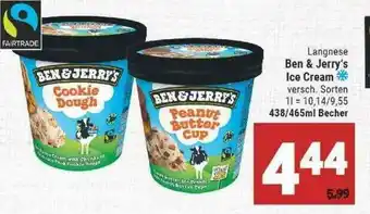 Marktkauf Langnese Ben & Jerry's Ice Cream Angebot