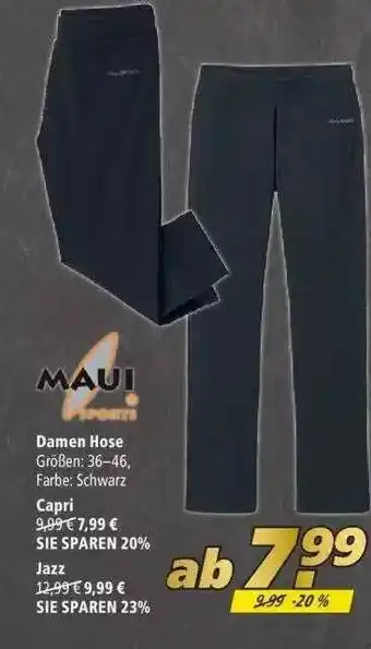 Marktkauf Maui Damen Hose Angebot