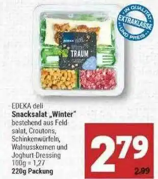 Marktkauf Edeka Deli Snacksalat „winter“ Angebot