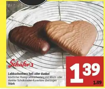 Marktkauf Schäfer's Lebkuchenherz Hell Oder Dunkel Angebot