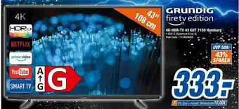 Expert Klein Grundig Fire Tv Edition 4k-hdr Tv 43 Gut 7150 Hamburg Angebot