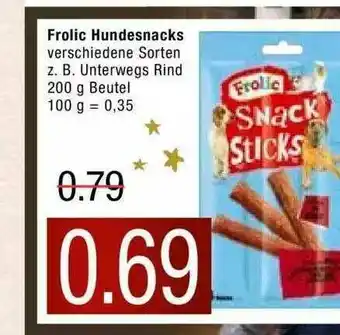 Marktkauf Frolic Hundesnacks Angebot