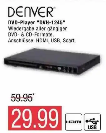 Marktkauf Denver Dvd-player „dvh-1245“ Angebot