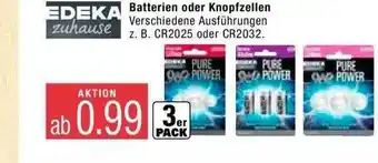 Marktkauf Edeka Zuhause Batterien Oder Knopfzellen Angebot