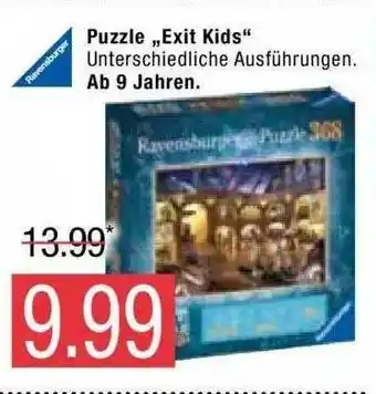 Marktkauf Ravensburger Puzzle „exit Kids“ Angebot