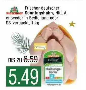 Marktkauf Sonntagshahn Wiesenhof Angebot