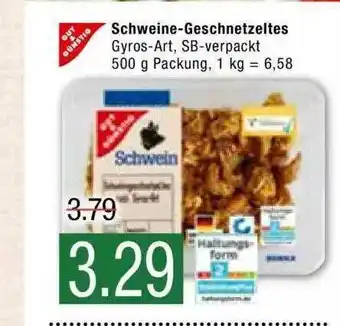 Marktkauf Gut & Günstig Schweine-geschnetzeltes Angebot