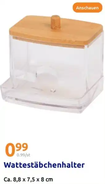 Action Wattestäbchenhalter Angebot