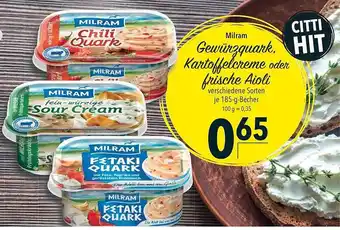 CITTI Markt Milram Feraki Quark Angebot