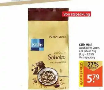 Marktkauf Kölln Müsli Angebot