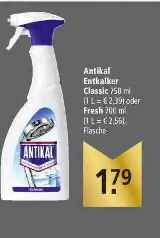 Marktkauf Antikal Entkalker Classic Angebot