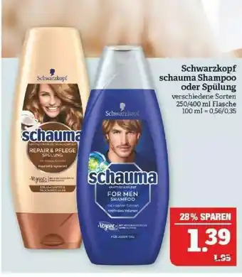 Marktkauf Schwarzkopf Schauma Shampoo Oder Spülung Angebot