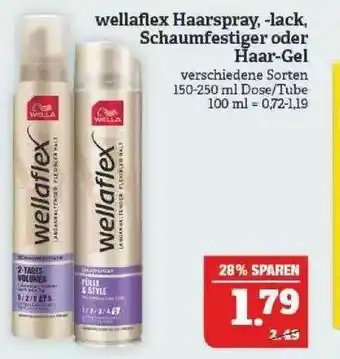 Marktkauf Wellaflex Haarspray, -lack, Schaumfestiger Oder Haar-gel Angebot