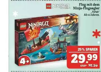 Marktkauf Lego Ninjago Flug Mit Dem Ninja-flugsegler 71749 Angebot