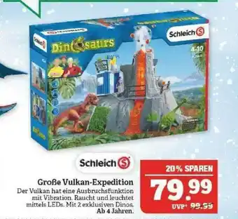 Marktkauf Schleich Große Vulkan-expedition Angebot