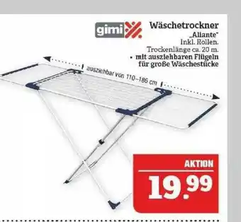 Marktkauf Gimi Wäschetrockner „aliante“ Angebot