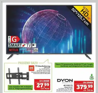 Marktkauf Dyon 4k-uhd Tv „smart 50 Ad“ Angebot