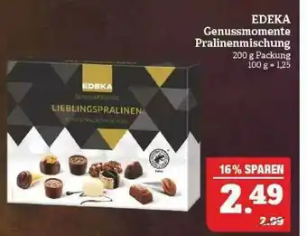 Marktkauf Edeka Genussmomente Pralinenmischung Angebot