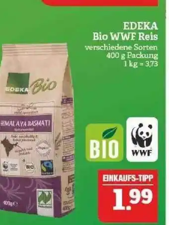 Marktkauf Edeka Bio Wwf Reis Angebot