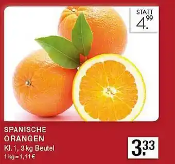 Edeka Zurheide Spanische Orangen Angebot