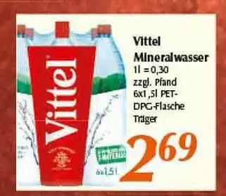 inkoop Vittel Mineralwasser Angebot