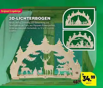 Leitermann Baumarkt 3d-lichterbogen Angebot