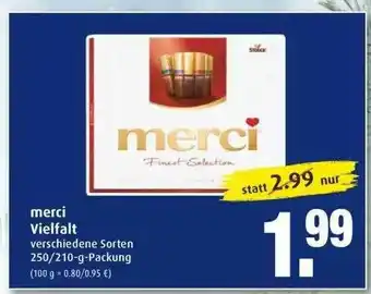 Markant Merci Vielfalt Angebot