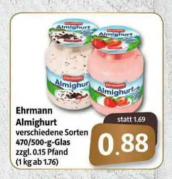 Markant Markt Ehrmann Almighurt Angebot