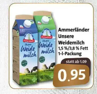 Markant Markt Ammerländer Unsere Weidemilch Angebot