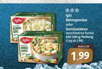 Markant Markt Iglo Rahmgemüse Oder Gemüseideen Angebot