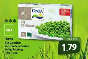 Markant Markt Bio Frosta Bio Gemüse Angebot