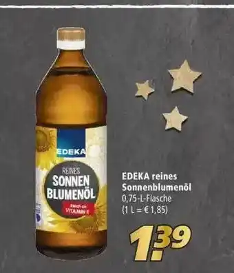 Marktkauf Edeka Reines Sonnenblumenöl Angebot