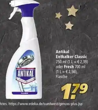 Marktkauf Antikal Entkalker Classic Oder Fresh Angebot