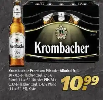 Marktkauf Krombacher Premium Pils Oder Alkoholfrei Angebot