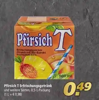 Marktkauf Pfirsich T Erfrischungsgetränk Angebot