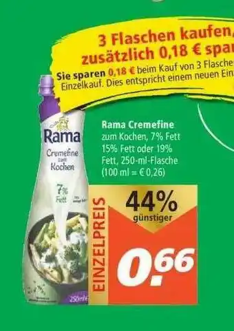 Marktkauf Rama Cremefine Angebot