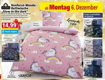 Norma Dreamtex Renforcé-wende-bettwäsche „glow In The Dark“ Angebot