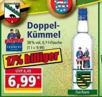 Norma Doppel-kümmel Angebot