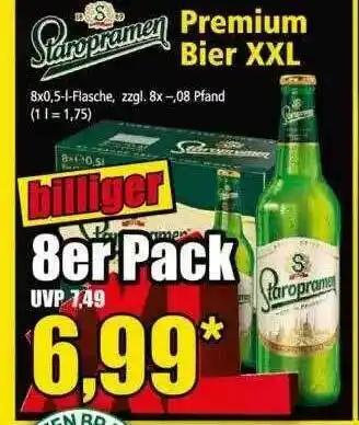 Norma Staropramen Premium Bier XXL Angebot