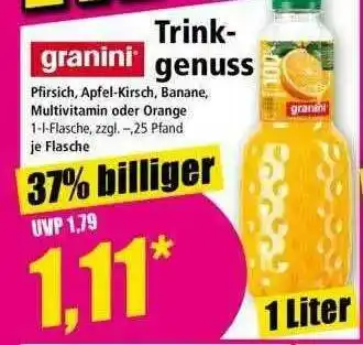 Norma Granini Trinkgenuss Angebot