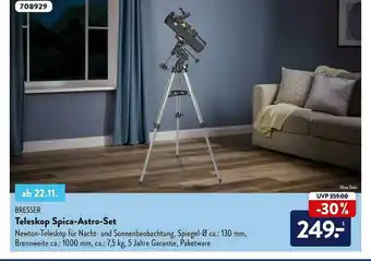 Aldi Süd Bresser Teleskop Spica-astro-set Angebot