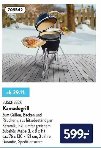 Aldi Süd Buschbeck Kamadogrill Angebot