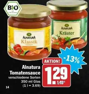 dodenhof Alnatura Tomatensauce Angebot