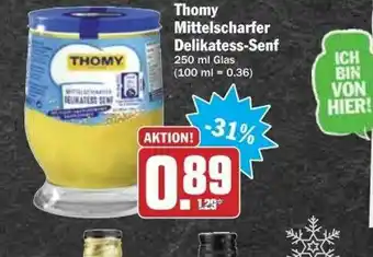 dodenhof Thomy Mittelscharfer Delikatess-senf Angebot